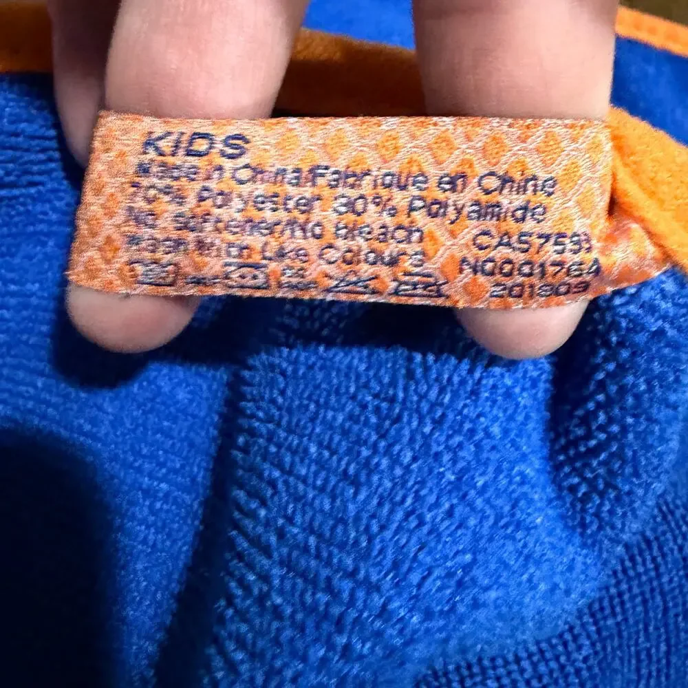 Norwex Kids Towel Microfiber Antimicrobial in Blue